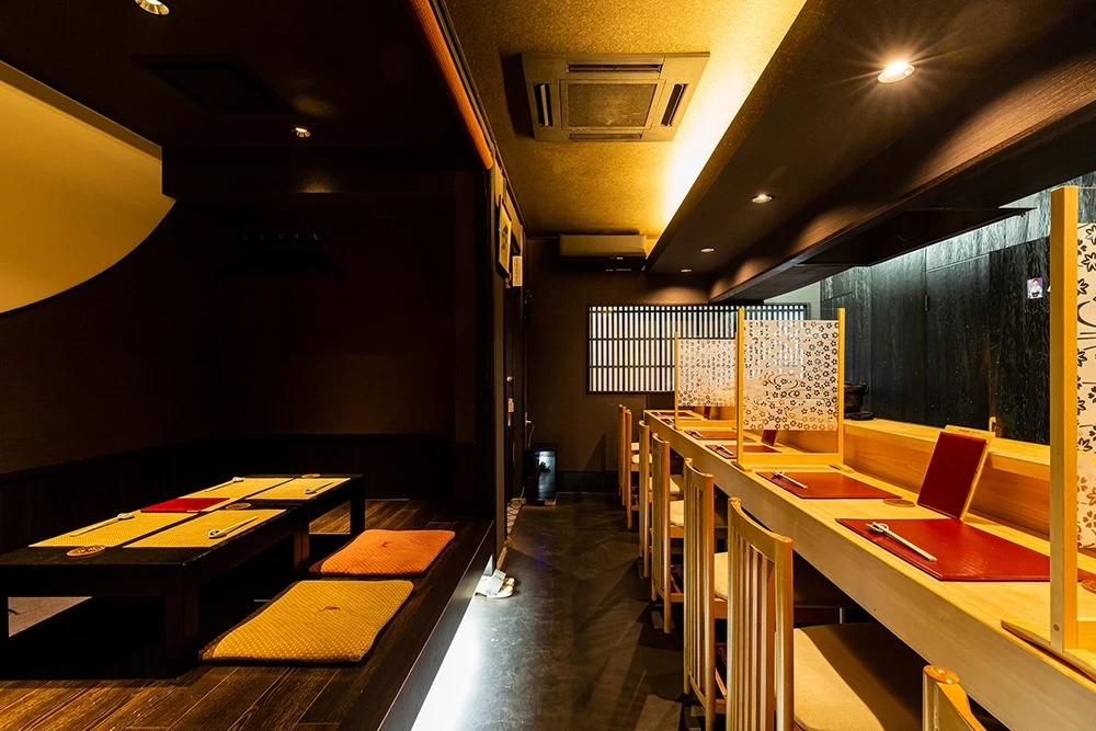 祇園新橋　中谷｜京料理｜和食のお店｜店内1